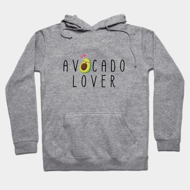 Avocado Lover Powered By Plants Vegan Diet Gift Hoodie by adelinachiriac